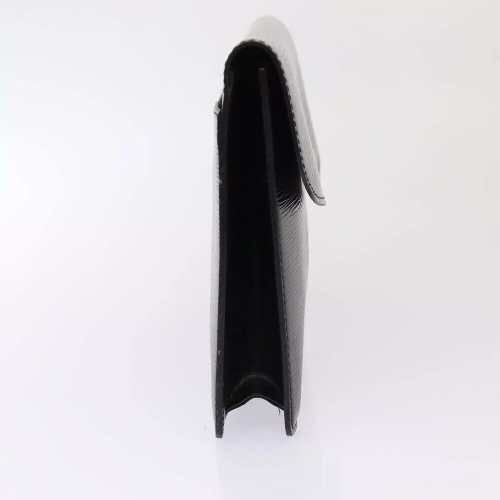 LOUIS VUITTON Epi Montaigne 27 Clutch Bag Black - Picture 6 of 16
